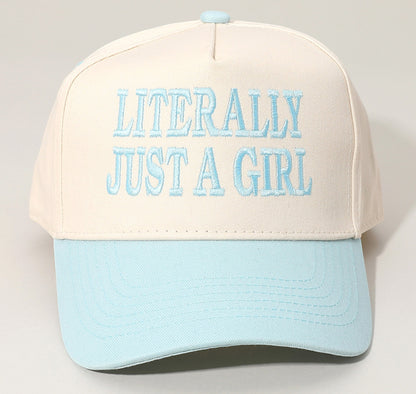 Just A Girl Trucker Hat