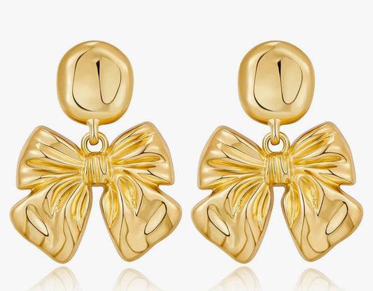 Claire Bow Earrings