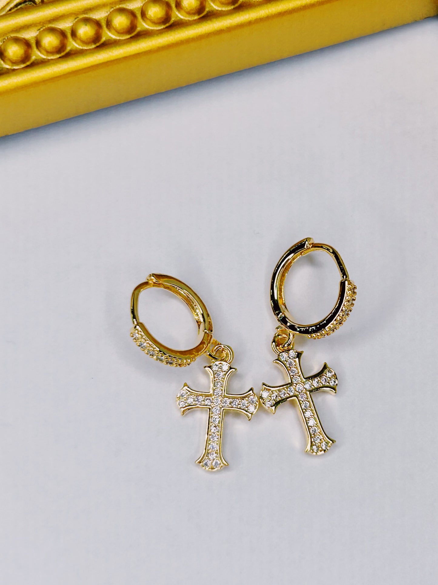 Cross Me Earrings