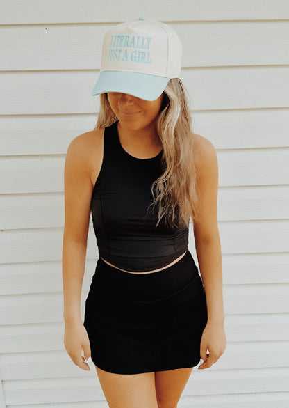Just A Girl Trucker Hat