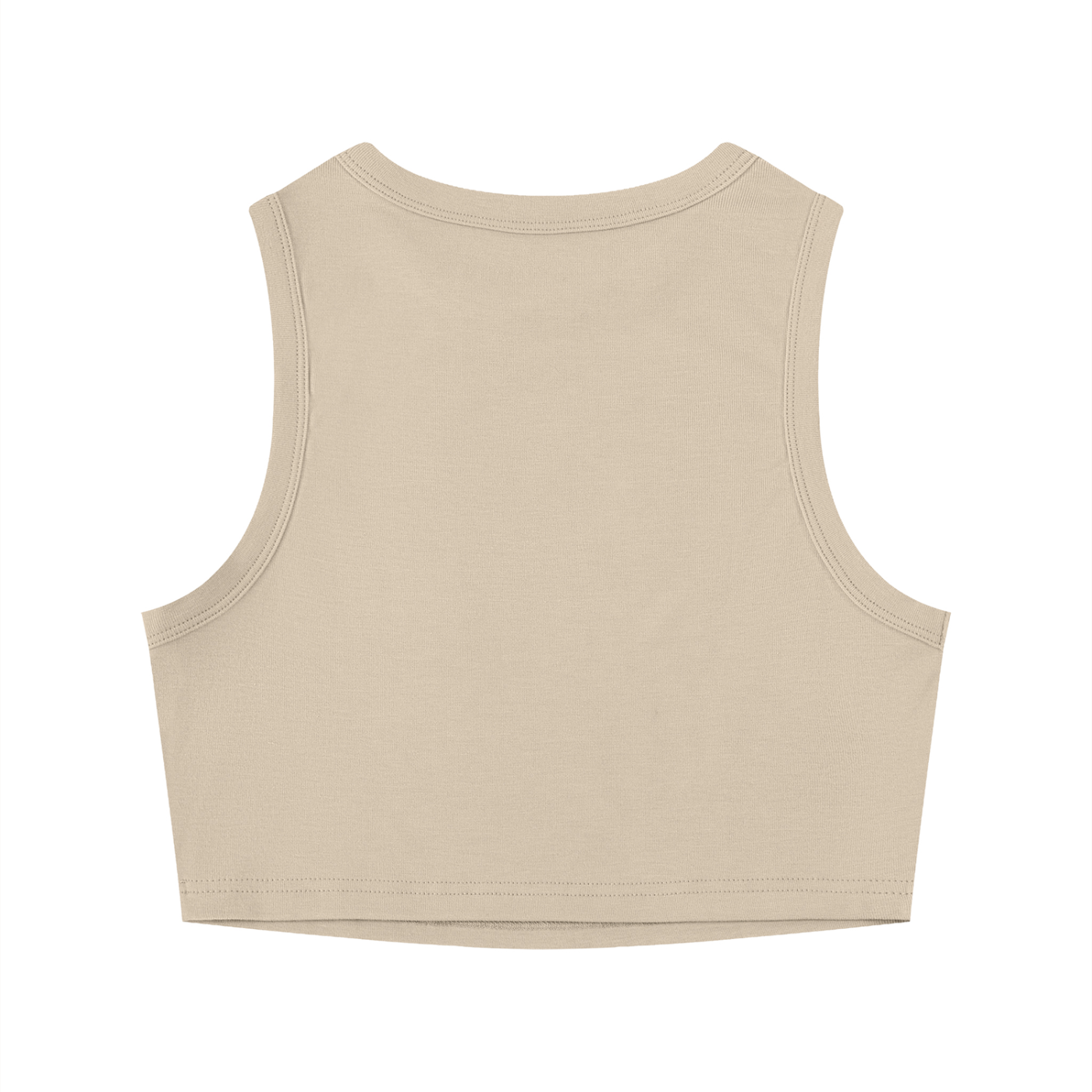 Faux Rhinestone Women's Crop Tank Top