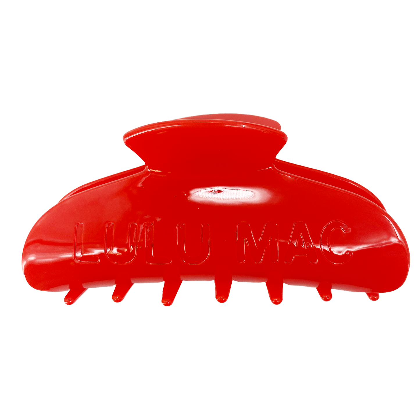 Lulu Mac Claw Clip - Red
