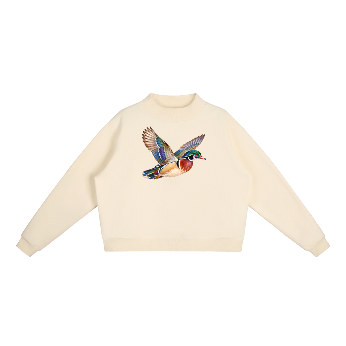The Wood Duck Mock-Neck