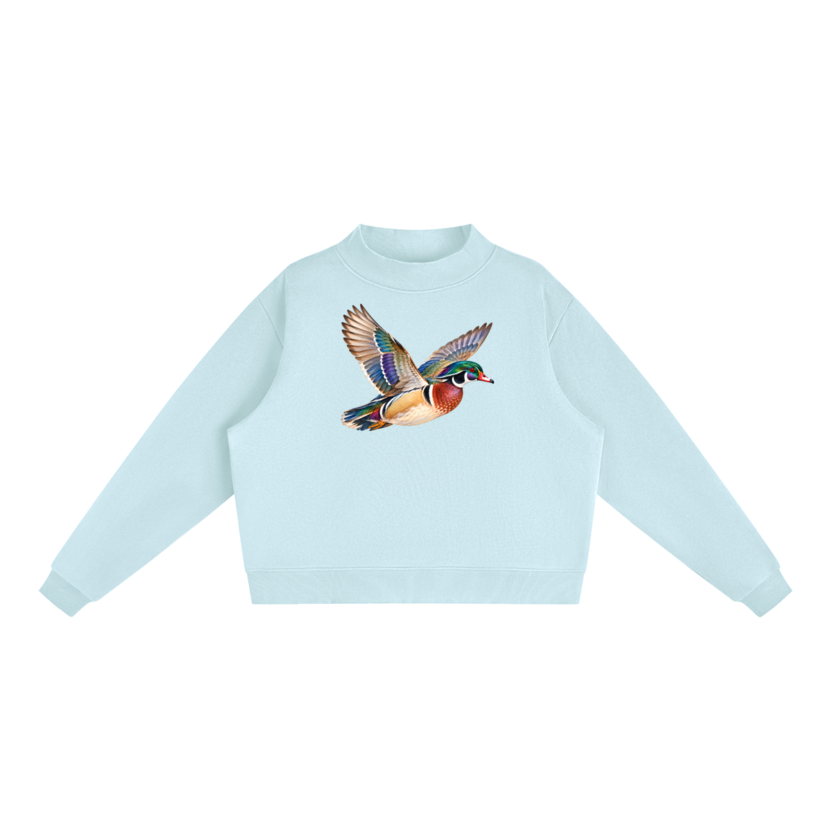 The Wood Duck Mock-Neck