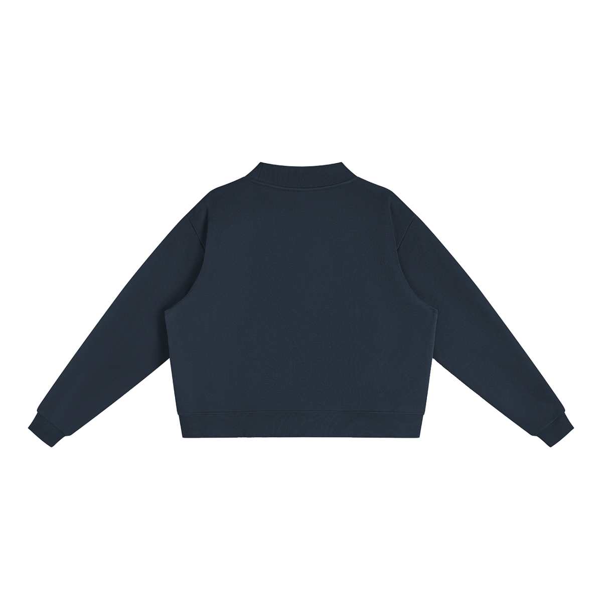 Polka Dot Mallard Mock-Neck