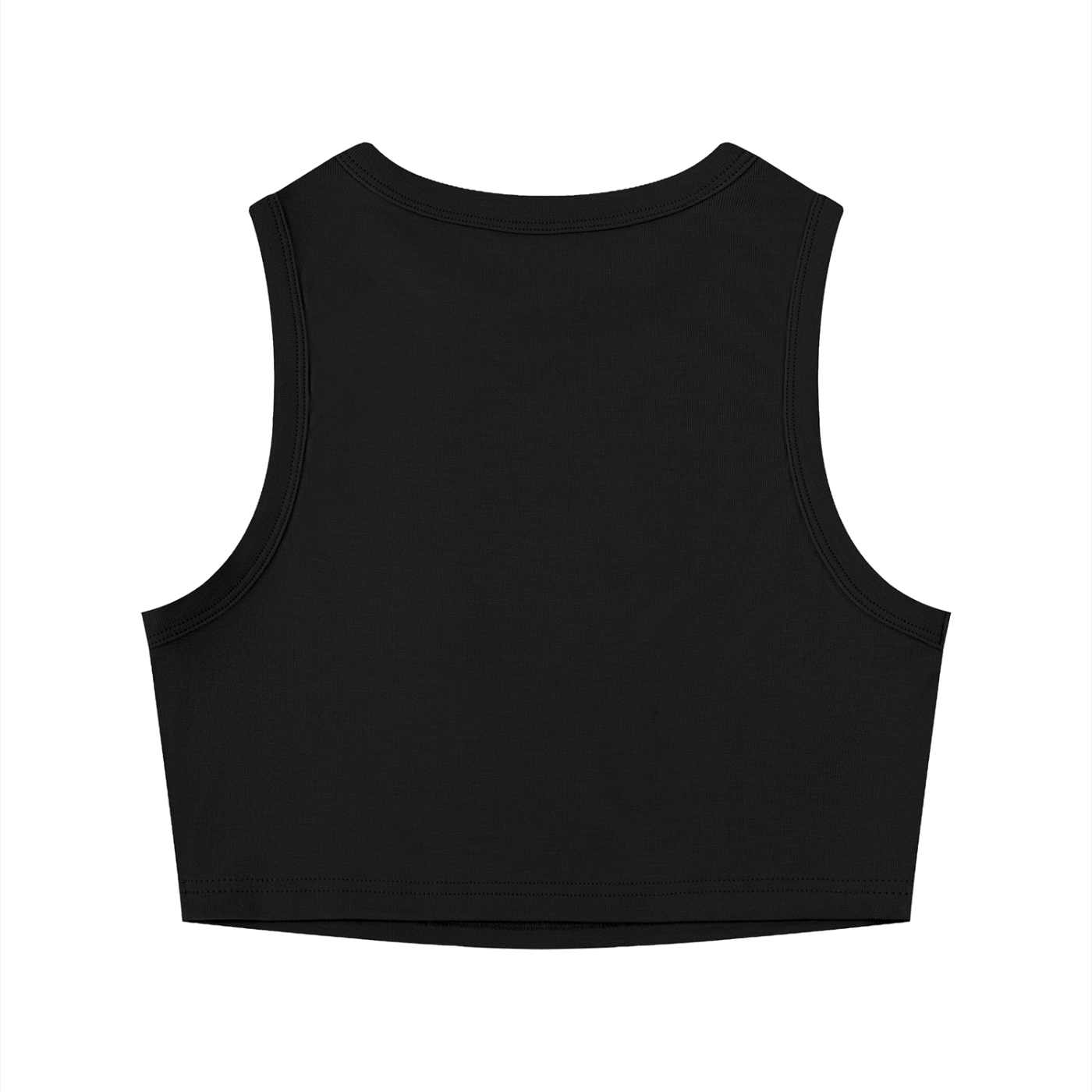 Faux Rhinestone Women's Crop Tank Top