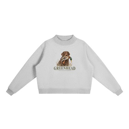 Greenhead Outfitters Chocolate Lab Mock-Neck